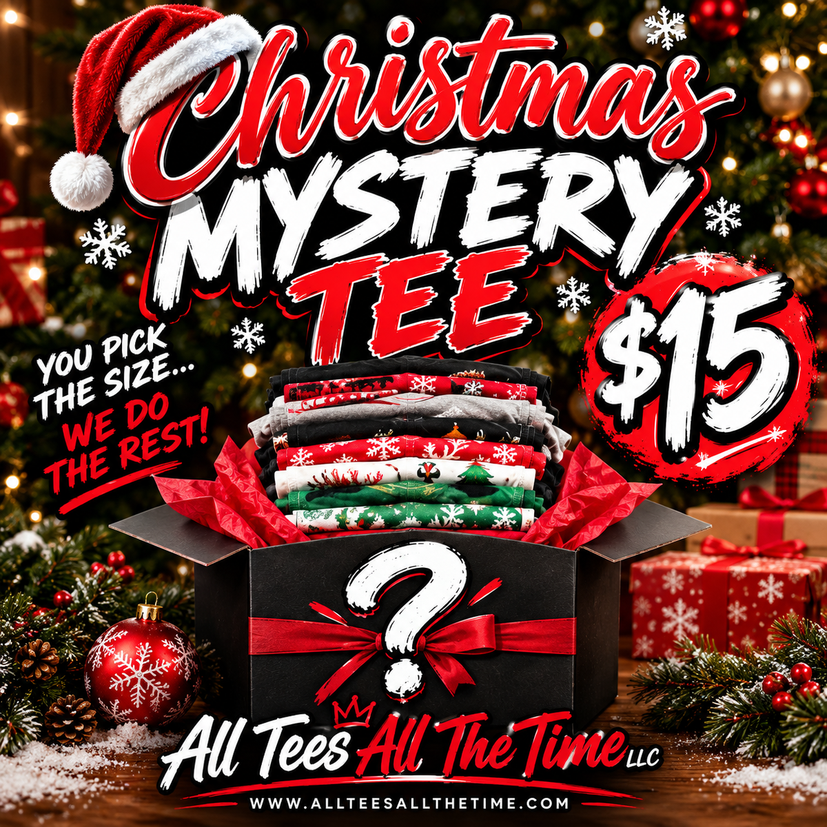 Mystery Christmas Tees