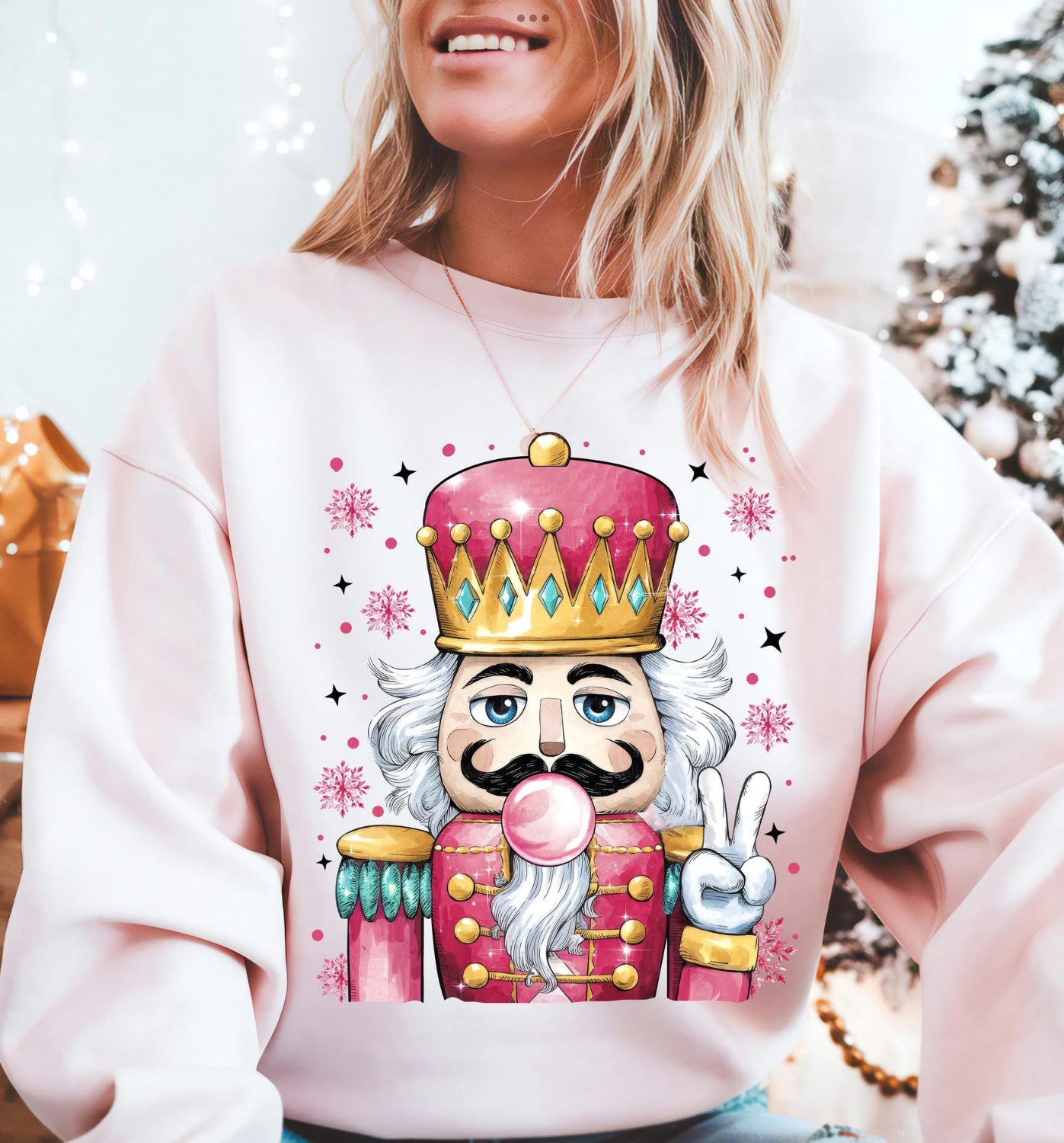 Peace Out Nut Cracker