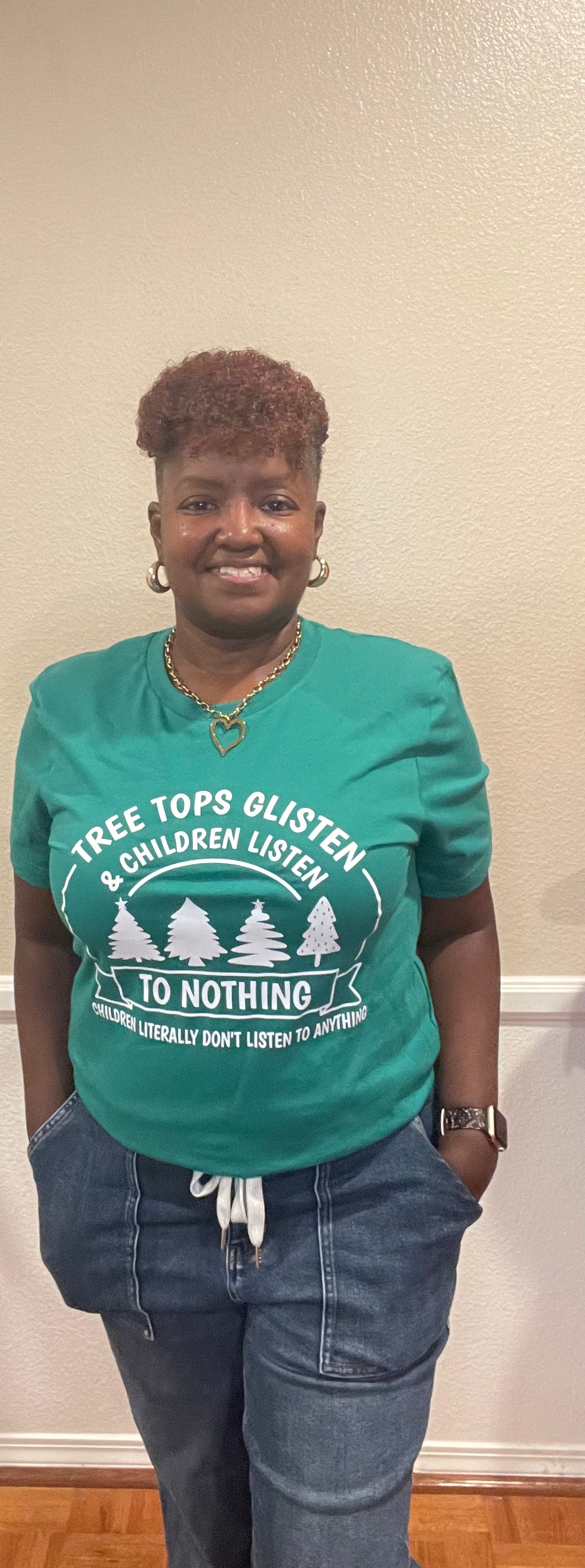 Tree Tops Glisten And Children Listen To Nothing