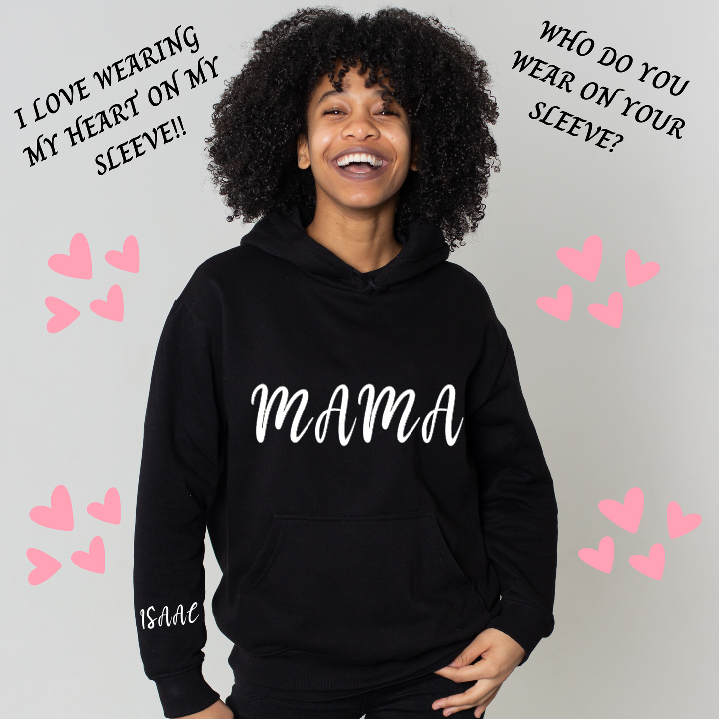 I Wear My Hear On My Sleeve! (Customize)