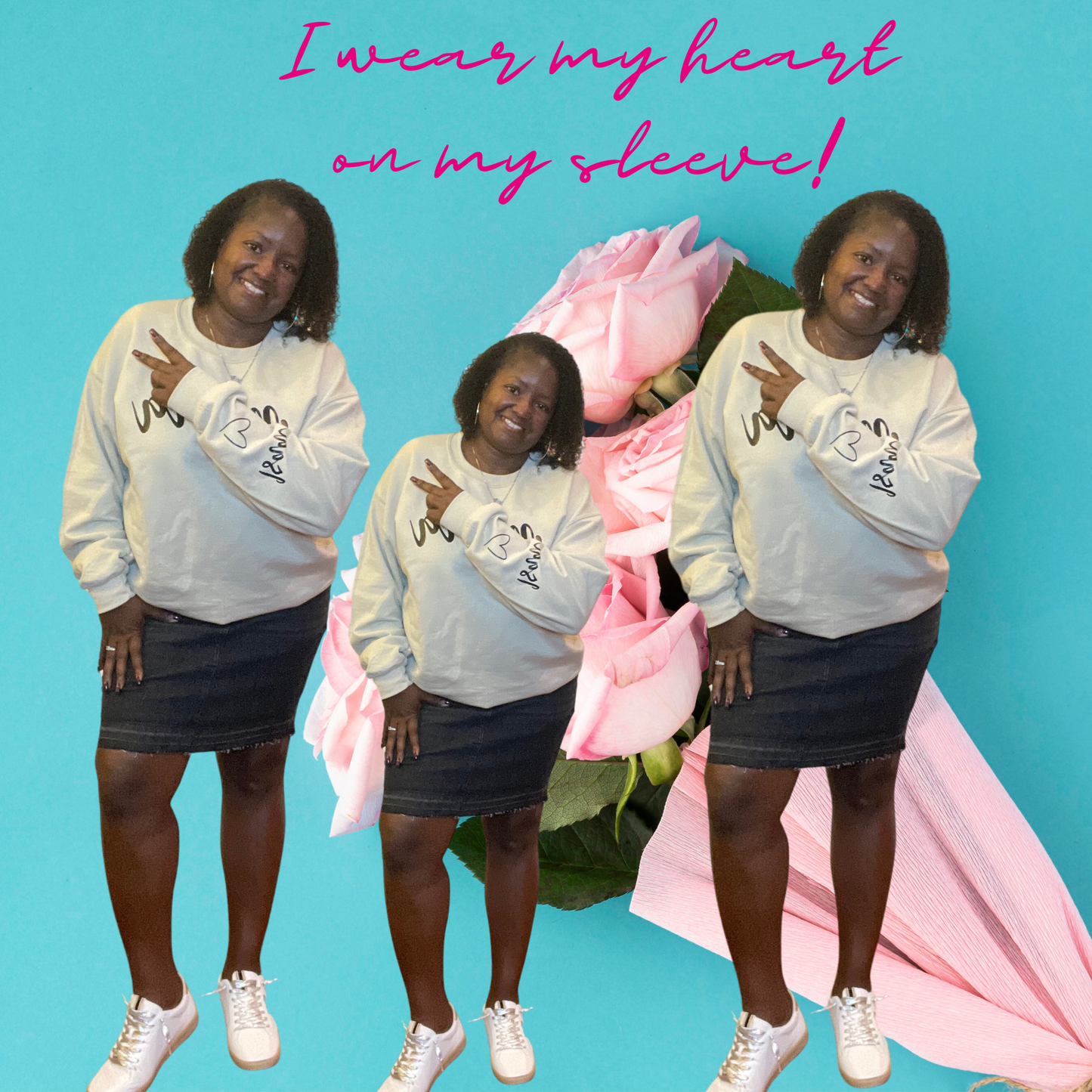 I Wear My Hear On My Sleeve! (Customize)