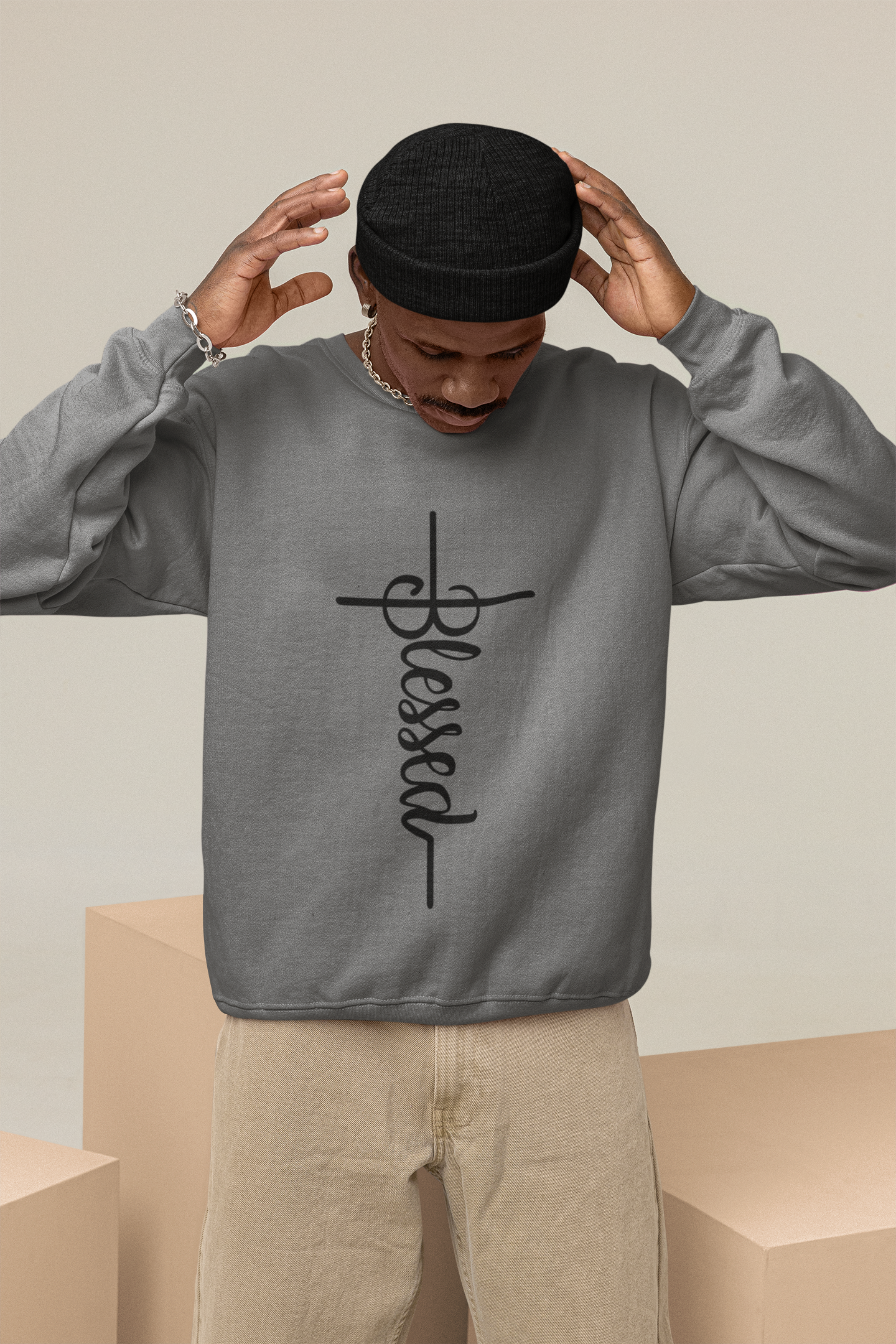 Blessed Crew Neck Sweater Adult