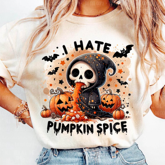 I hate pumpkin spice