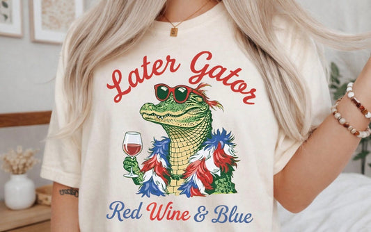 Later Gator Red White Blue