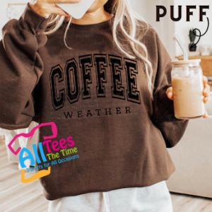 Coffee Weather (puff design)