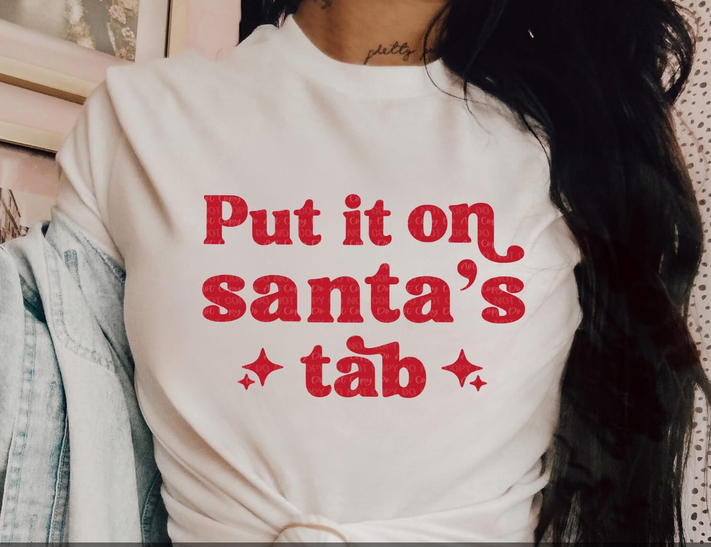Put It On Santa’s Tab (adult and youth)