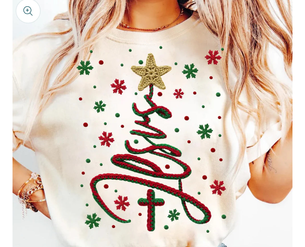 Christmas Tree with Jesus