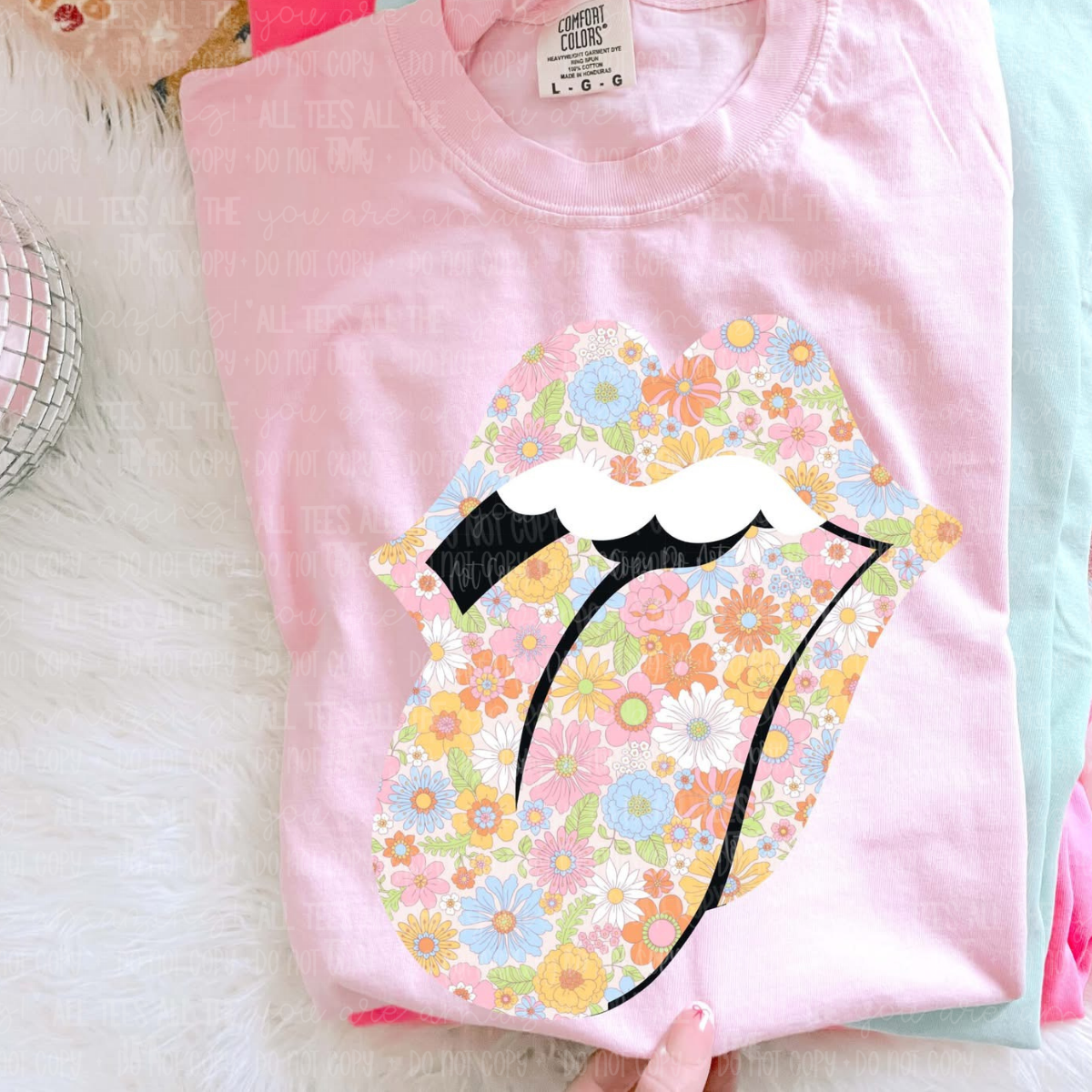 Floral Lips