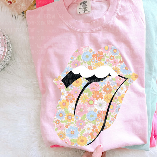 Floral Lips