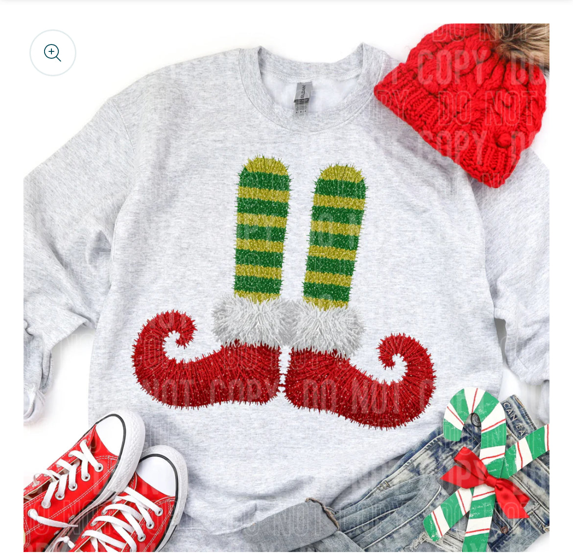 Elf Time (faux yarn look)