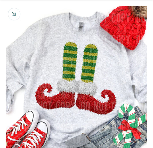 Elf Time (faux yarn look)