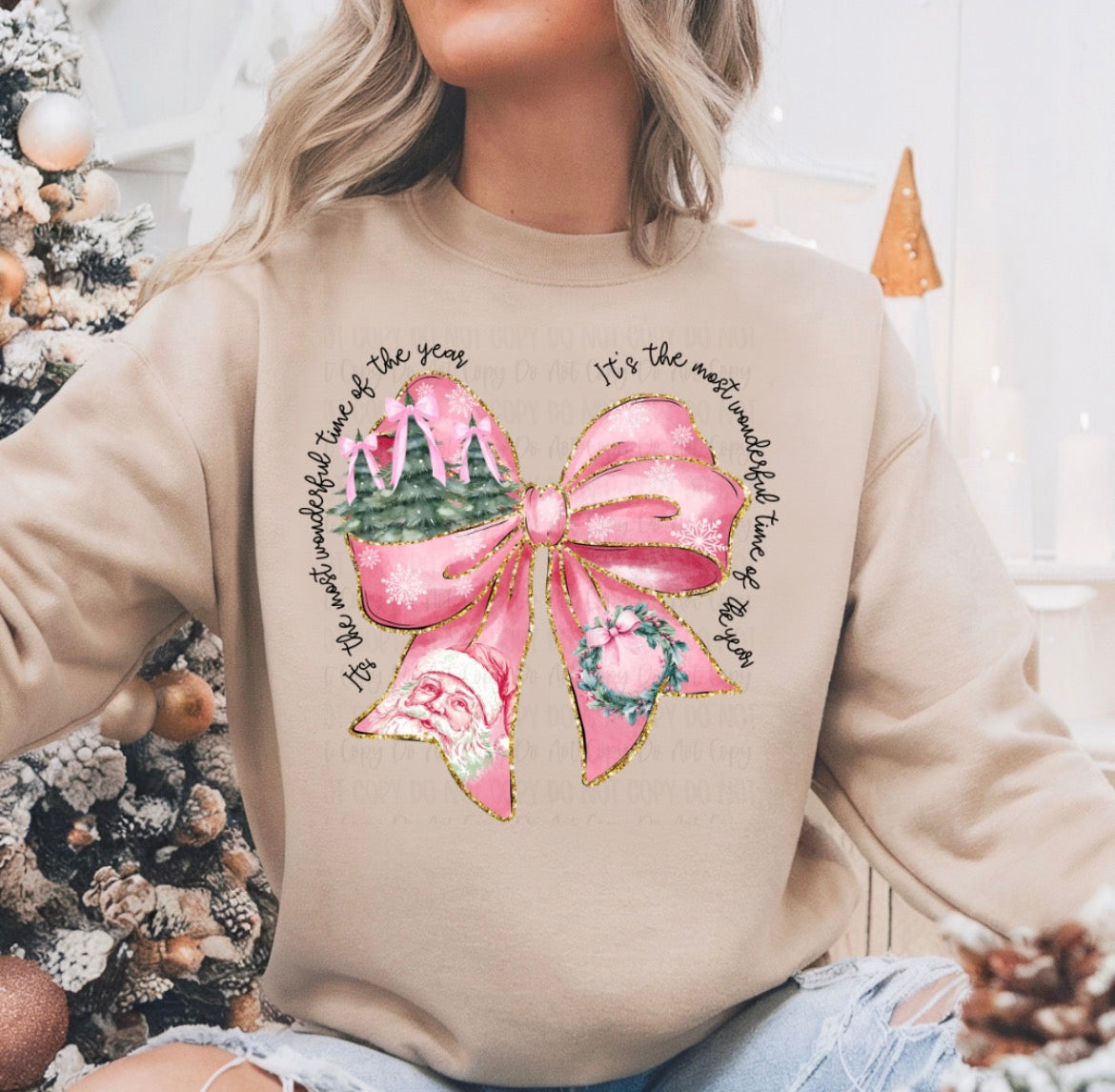 Most Wonderful Time With A Pink Bow!