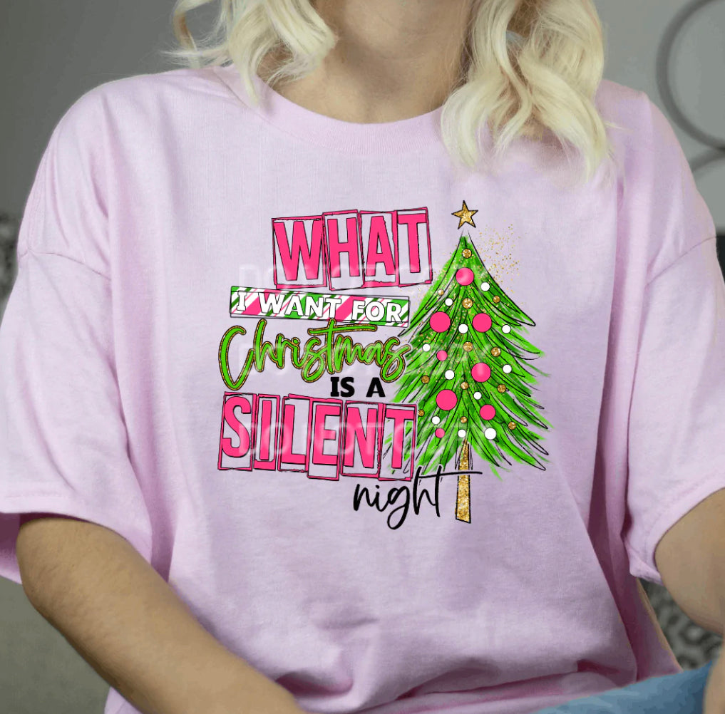 What I Want For Christmas Is A Silent Night