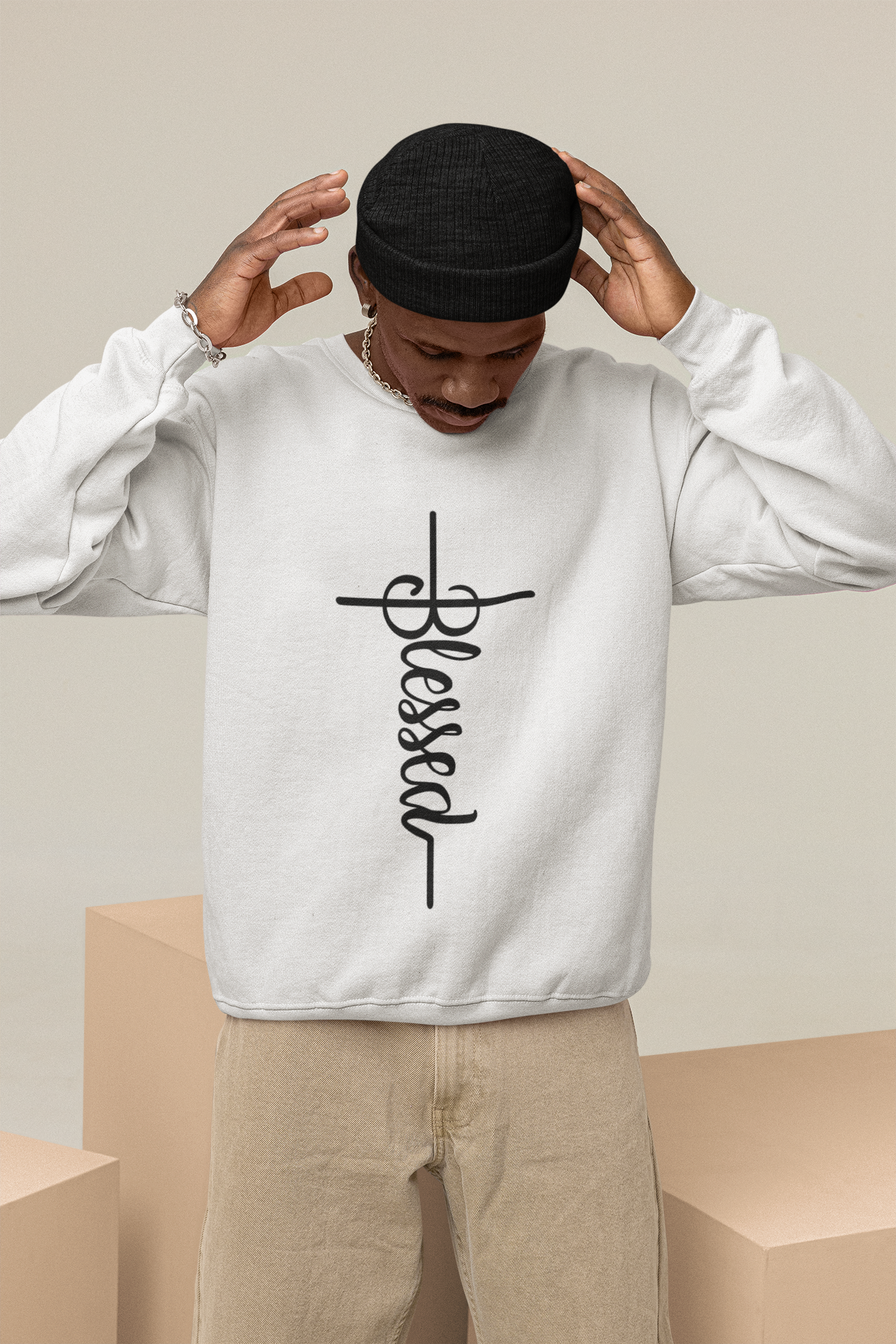 Blessed Crew Neck Sweater Adult