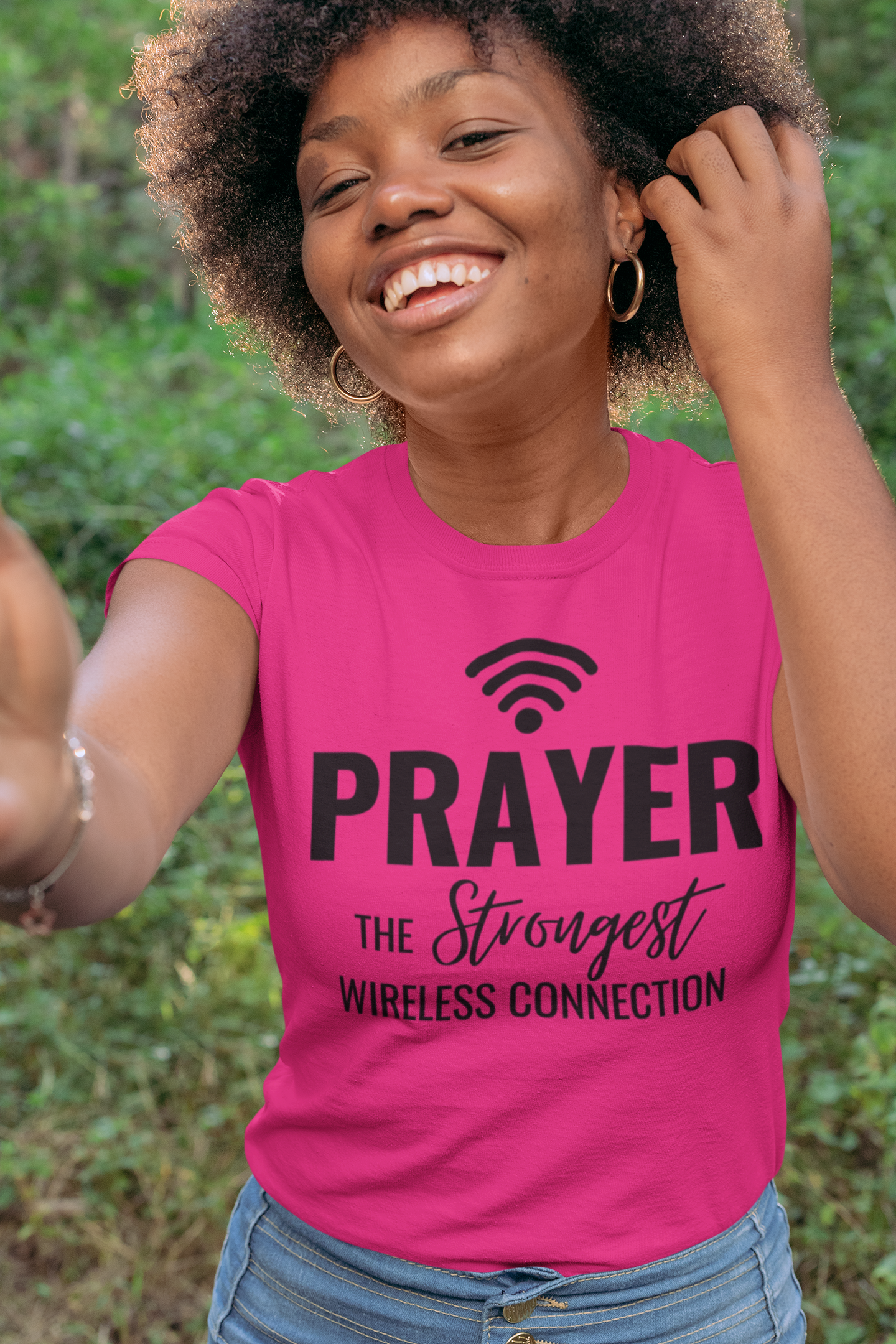 Prayer is the Strongest Wireless Connection